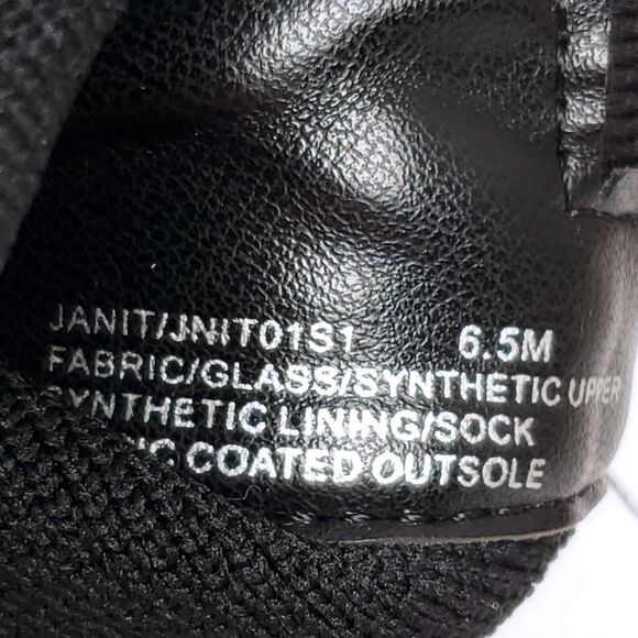 Steve Madden Janit Embellished Casual Stiletto Heel Womens Size 6.5 Black - Picture 9 of 9